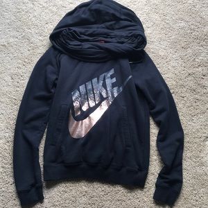 Nike cowl neck sweatshirt